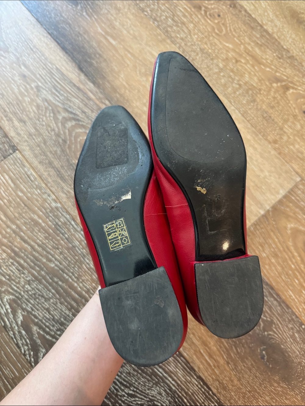 Jeffrey Campbell ‘Hinted’ Ballet Flat in Cherry Red, size 6 - Picture 7 of 7